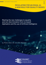Cover page of the Equinet AI report